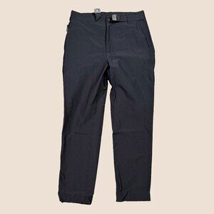 Goldwin CORDURA Stretch Hike Pant Black Cinch Waist Gorpcore Women's Small / Med